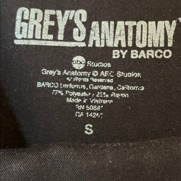 Greys Anatomy by Barco Scrub top S - Picture 2 of 3